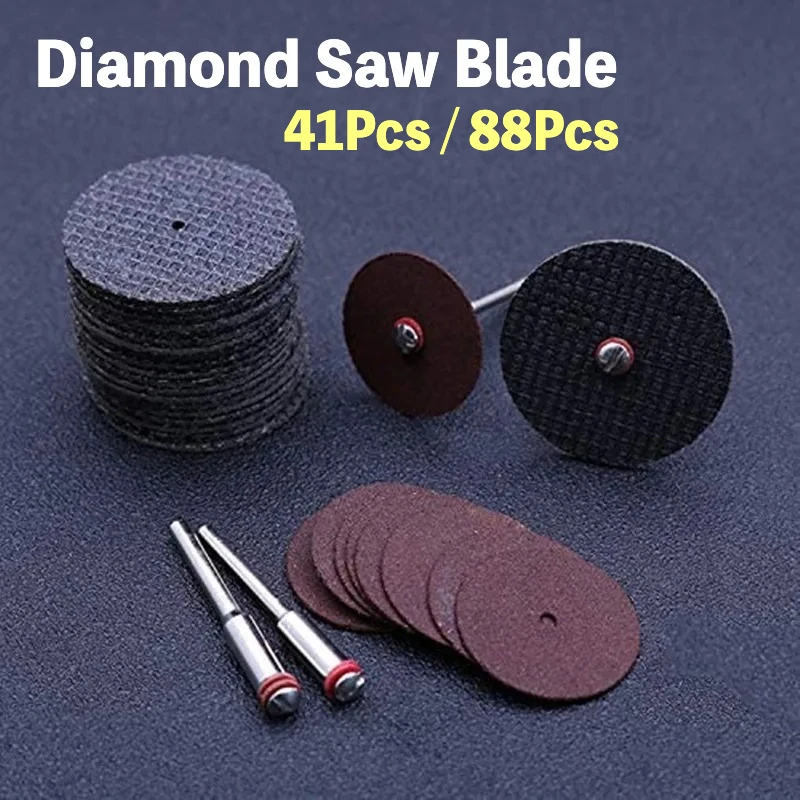 

Dremel Rotary Tool Accessory Set - Diamond Saw Blade Grinding Wheels & Cutting Disc with Mandrels