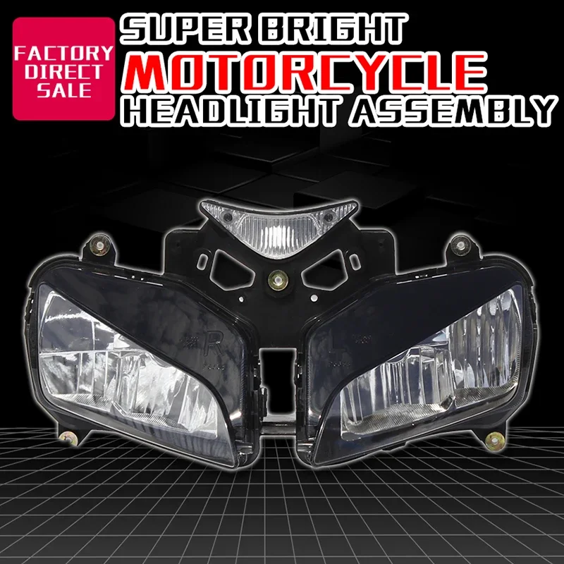 High quanlity Headlight Front Head Light Lamp Assembly For HONDA CBR1000 CBR1000RR 2004 2005 2006 2007 04 - 07 Clear Headlamp