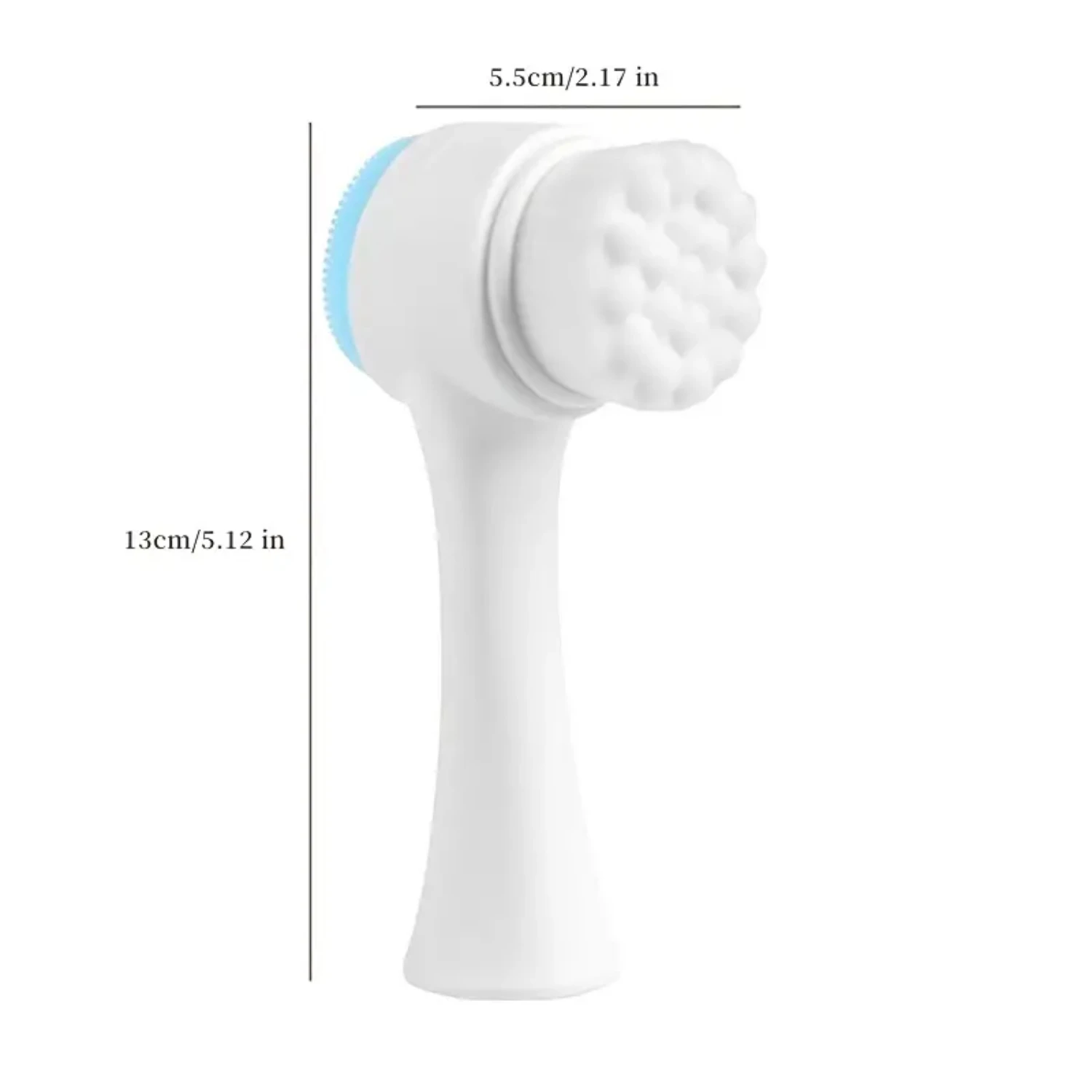 Personal Care Silicone Dual Sides Facial Cleanser Brush