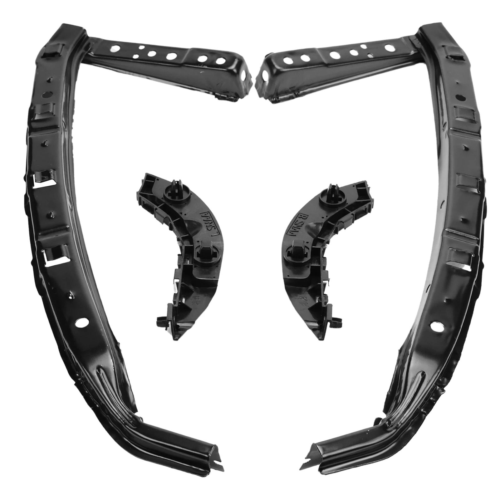 

Front Bumper & Headlight Bracket For 2006-2011 Civic Sedan Support Retainer Kit Left&Right 71190-SNA-A00 71140-SNA-A00 HO1066106