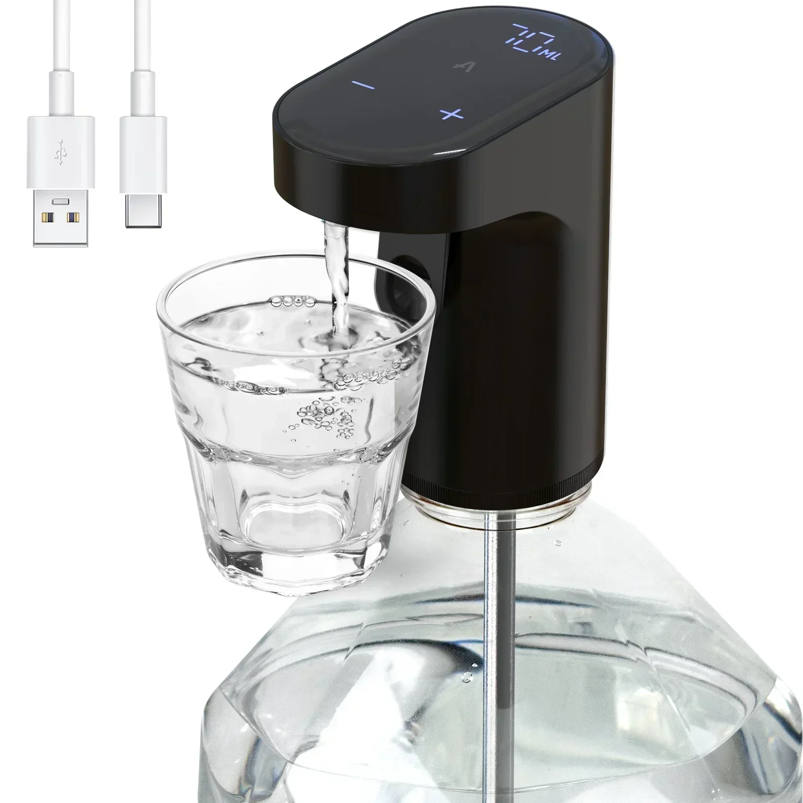 2024 New Portable Mini Automatic Wine Decanter Electric Wine Aerator and Wine Dispenser