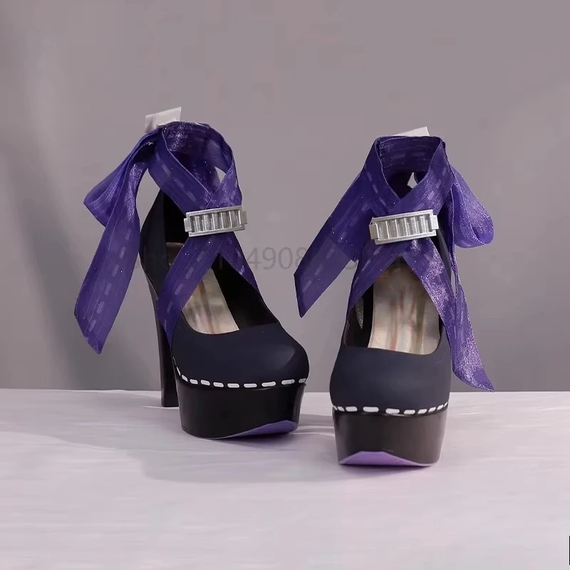 ゲーム新コスプレ靴ハロウィンクリスマスロールプレイングパーティーコミック靴カスタムメイド 35-42 サイズ