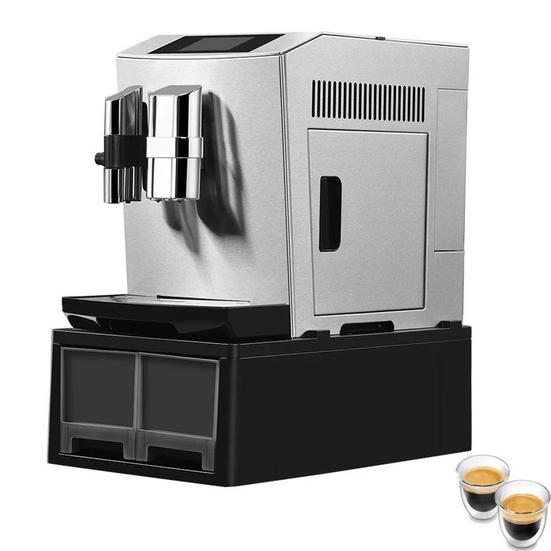 Stainless Steel One Touch Cappuccino Latte Milk Foam Espresso Self-cleaning Commercial Espresso Coffee Machine