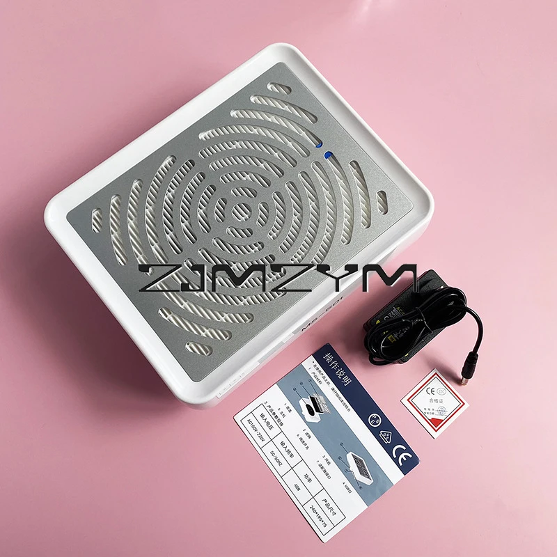 ตัวเก็บดูดฝุ่นเล็บ40W สำหรับทำเล็บเท้าและตัวกรองที่ถอดออกได้แข็งแรงไม่มีฝุ่นและอุปกรณ์เล็บกระจายตัว