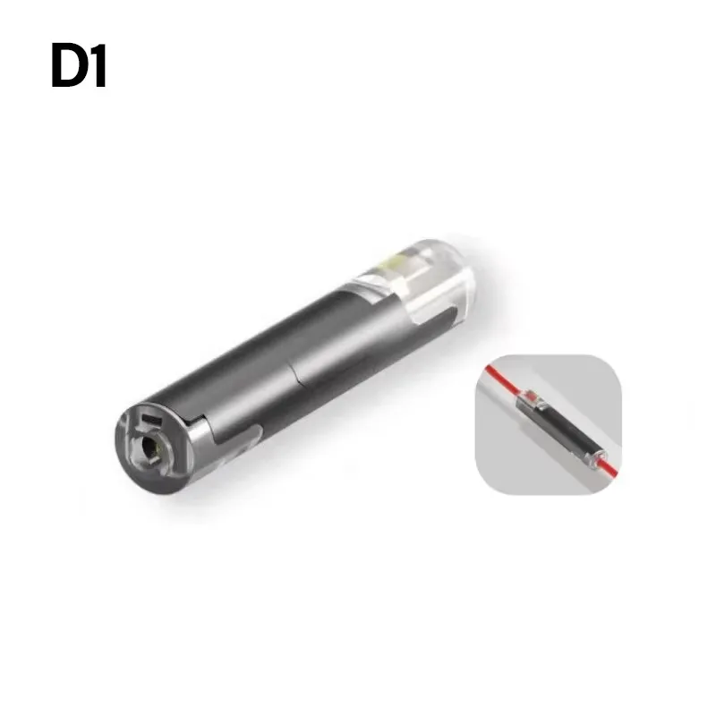 D1/D2/D3 Elektrischer Kabelverbinder, 1/2/3-polig, Ohne Abisolieren, Kabelverbindung, Abnehmbarer Automobil-Anschlussstecker, Universal