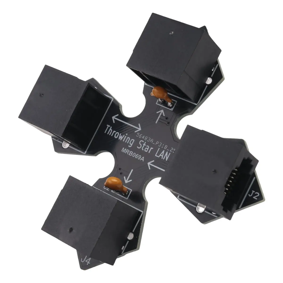 DT35！ Throwing Star LAN Tap Network Packet Capture Module Replica Monitoring Ethernet Communication Passive Ethernet