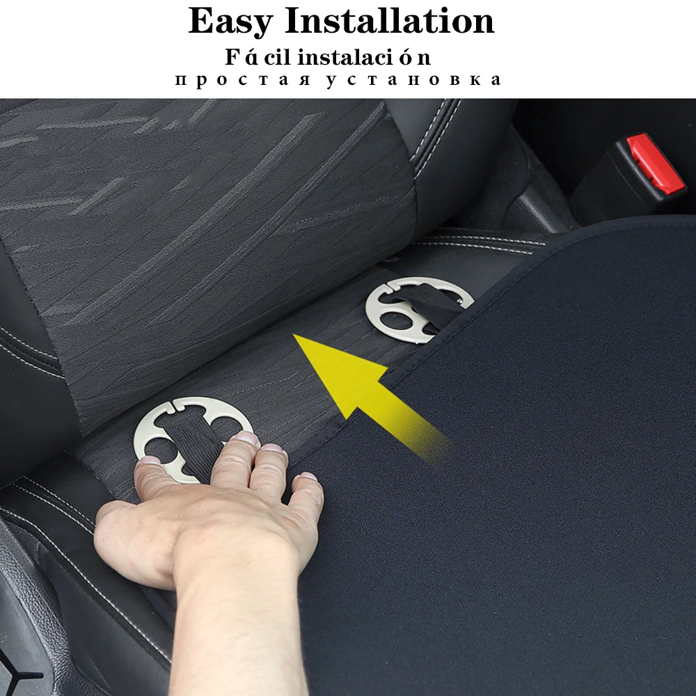 1 Pc Car Plush Warm Seat Cushion Cover Seat Pad Mat for Mitsubishi Delica D5