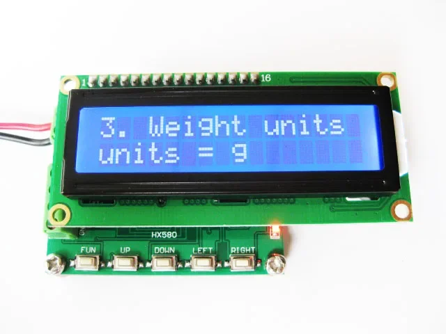HX560 Load Cell Indicator Weight Electronic Scale Sensor Signal Display Meter 24Bit AD Intelligent Load Cell Display Instrument