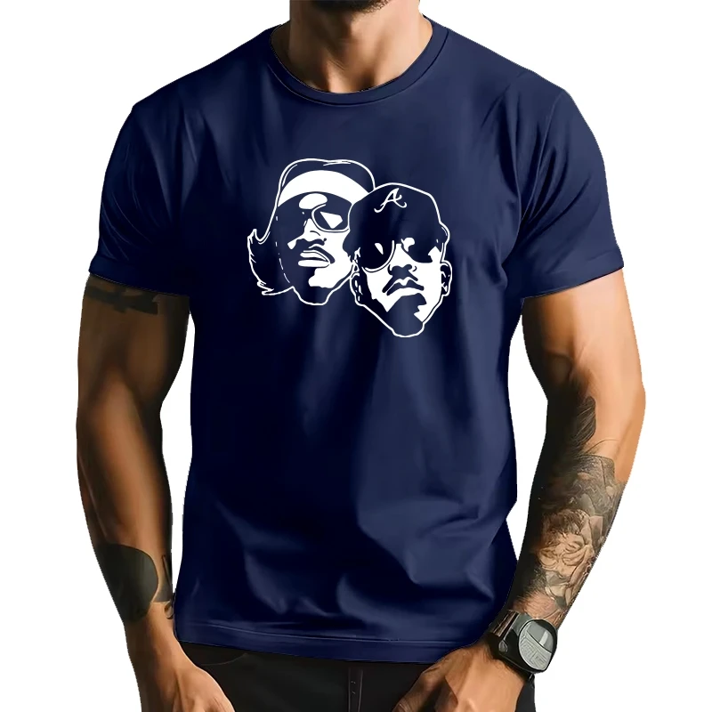 

Outkast 2 Boyz ATL Atlanta Dirty South Goodie Mob T-Shirt Fashion Men Short Sleeve Cheap Sale Cotton T Shirt Top Tees
