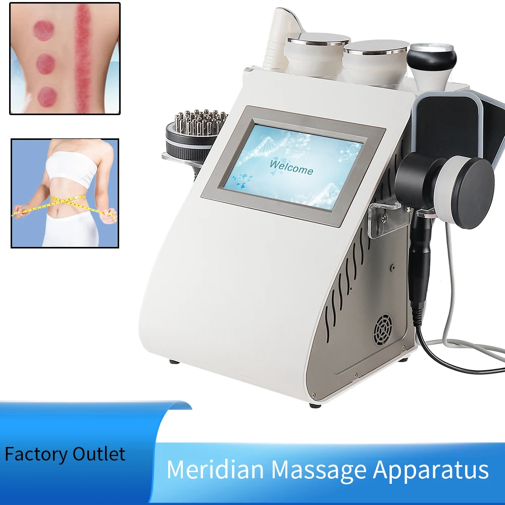 7-in-1 Infrared Vacuum Heating Gua Sha Massager Meridian Body Care Health Tool Relaxing Body Massage