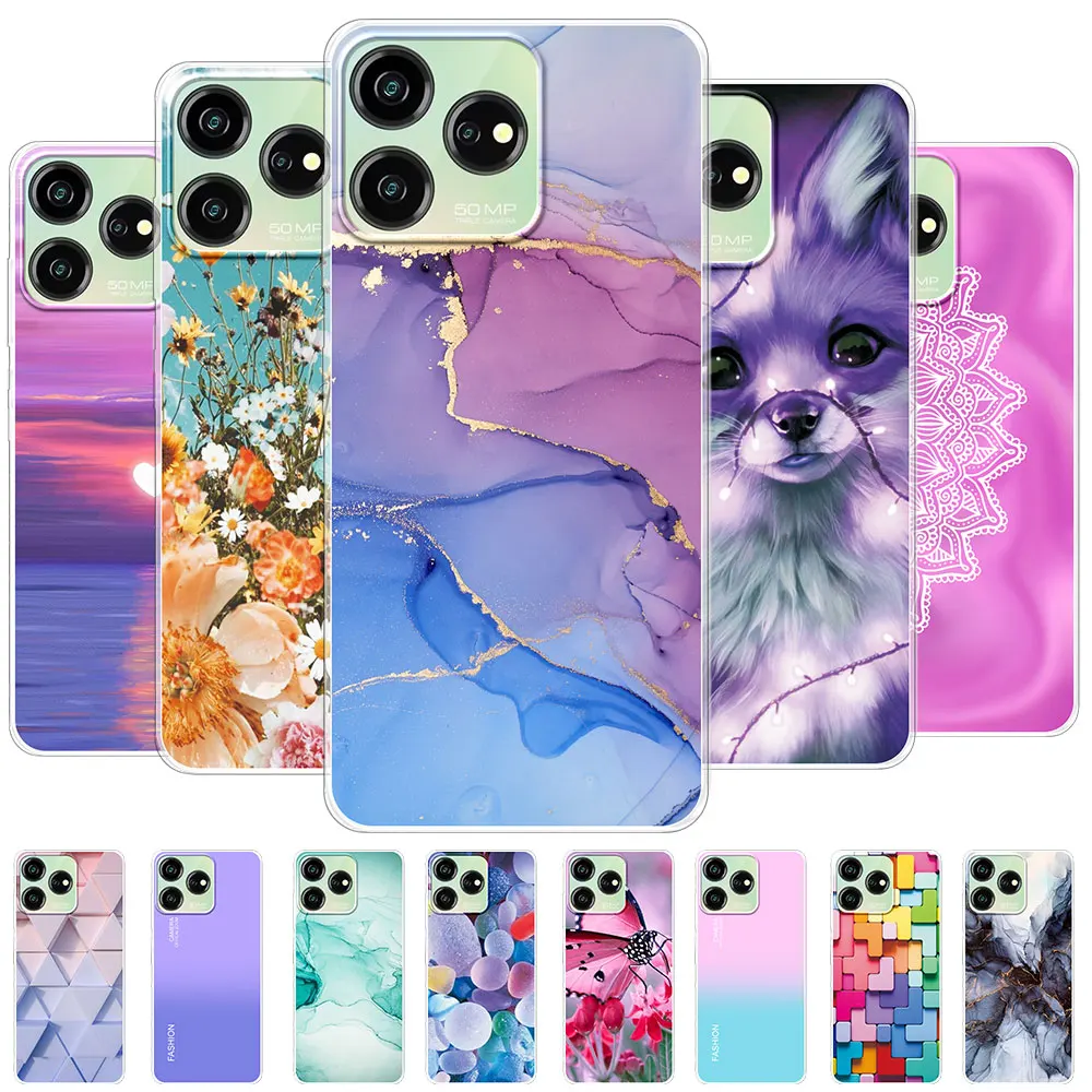 Funda inteligente para ZTE Blade V50, carcasa de silicona suave transparente para ZTE Blade V41, V50 /Vita V41 Vita