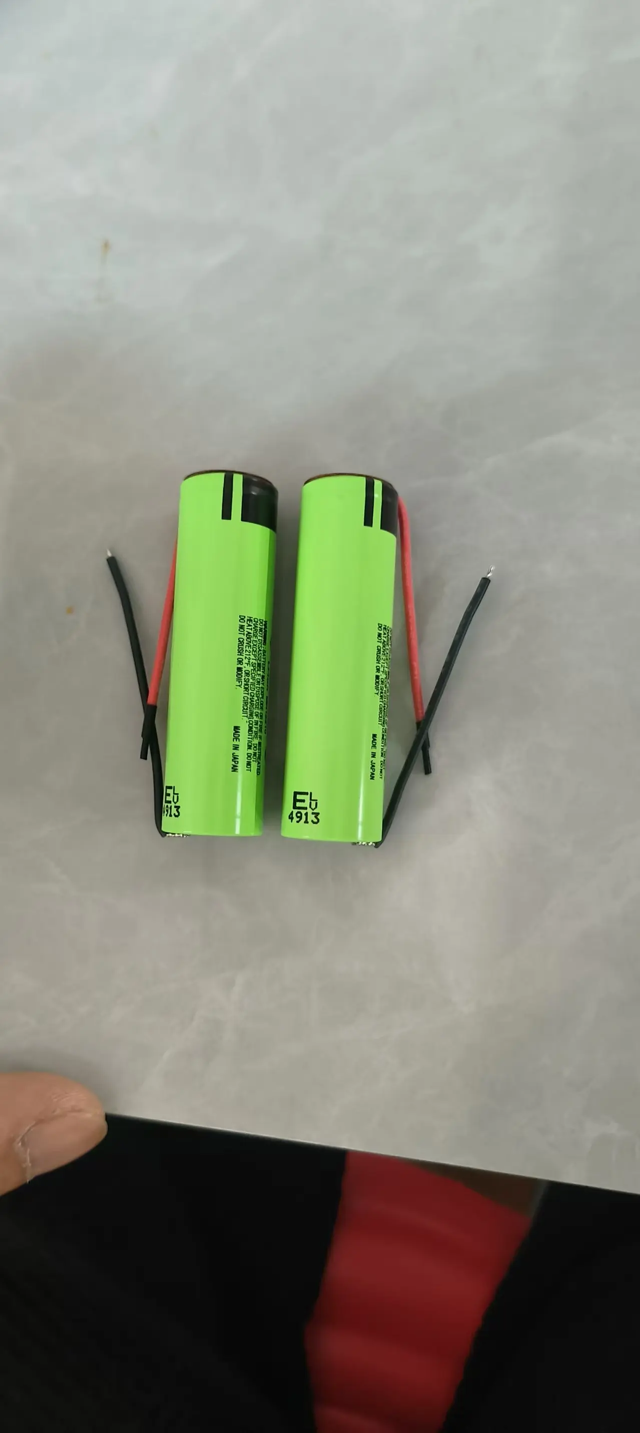 Image of 3400 mAh NCR18650B Lithium-Akku, wiederaufladbar, 3,7 V, für Taschenlampen-Kabelbaugruppe, langlebig