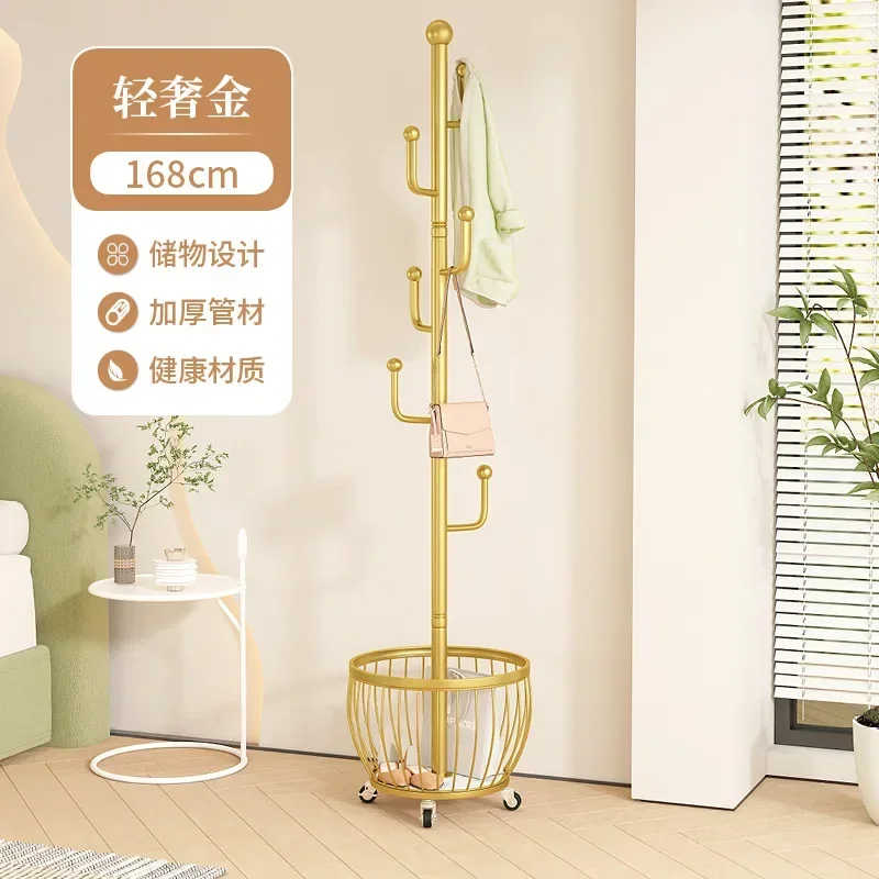 

Вешалки для одежды, вешалки для спальни от пола до потолка, простые и современные, вертикальные сетчатые красные вешалки для одежды, вешалки для домашней гостиной, сумка h