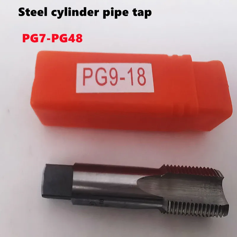 

1pcs Steel cylinder pipe tap PG7 PG9 PG11 PG13.5 PG16 PG21 PG29 PG36 PG42 PG48