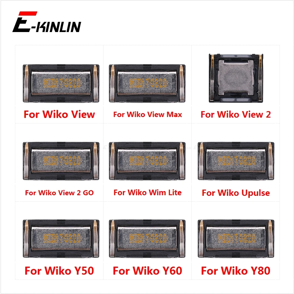 Earpiece Earphone Top Speaker Sound Receiver Flex Cable For Wiko View Wim 2 3 Y50 Y60 Y820 Upulse Pro Max Go Lite