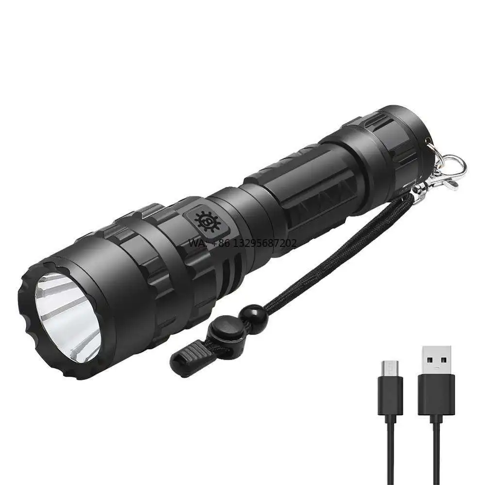

New Super Bright Outdoor Linterna Camping Powerful High Lumens Lantern Rechargeable Led Torch Light Tactical Flashlight