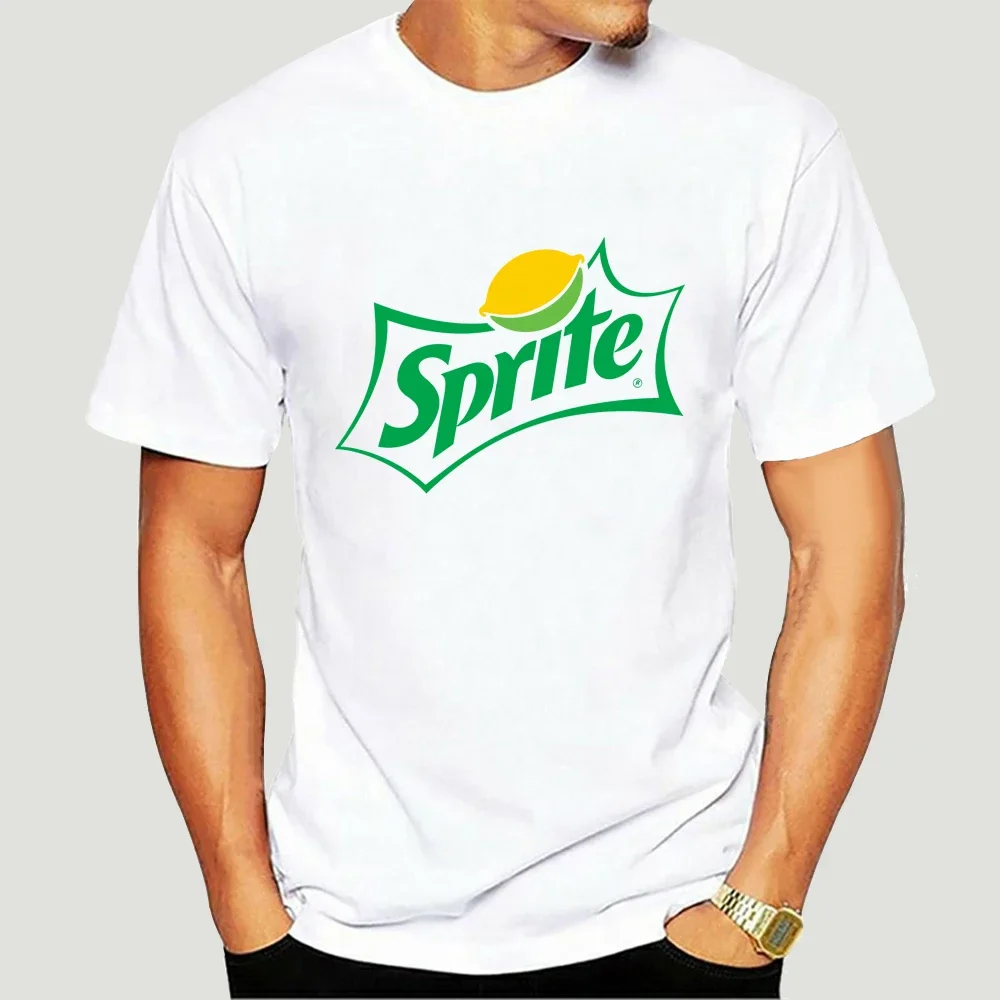 Sprite Logo Lemon Lime Soda Pop Drink  T-Shirt Funny Retro Adult Mens Graphic Tee  graphic t shirts  men clothing  harajuku