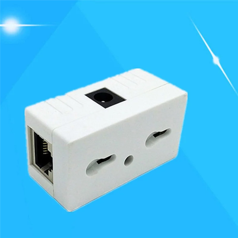 100 Mbps 5V 12V 24V 48V/1A BJW POE Injector Power Splitter For IP Camera POE Adapter Module Replacement Accessories -White