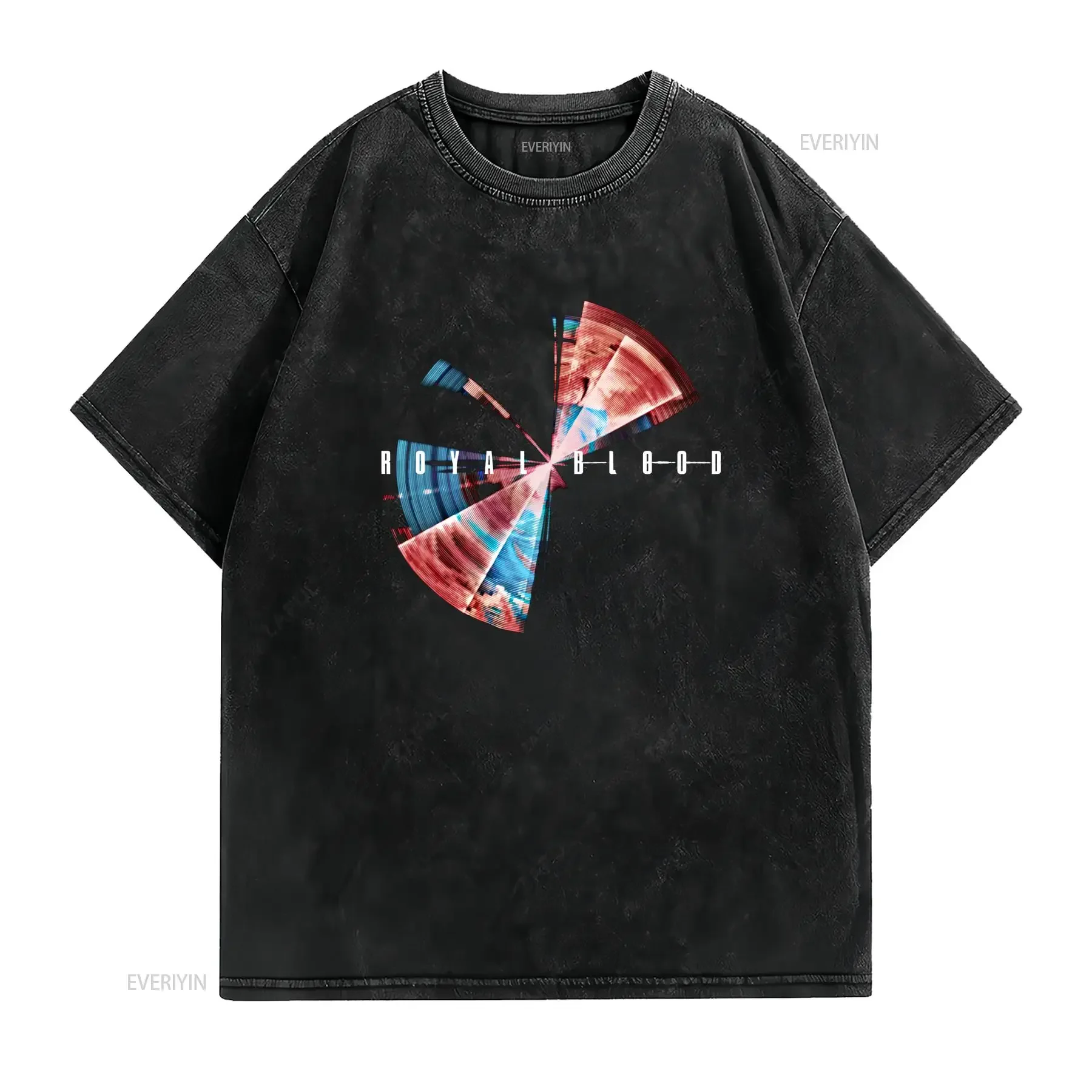 Royal Blood Typhoons  For Fan Black All Size T Shirt OM788 vintage Washed Stylish homme designer clothes streetwear Soft