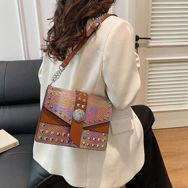 Simple Elegant Casual Diaper Bags For Women Luxury Leather Shoulder Bag Minimalist Vintage Tote Bag Trendy Solid Color