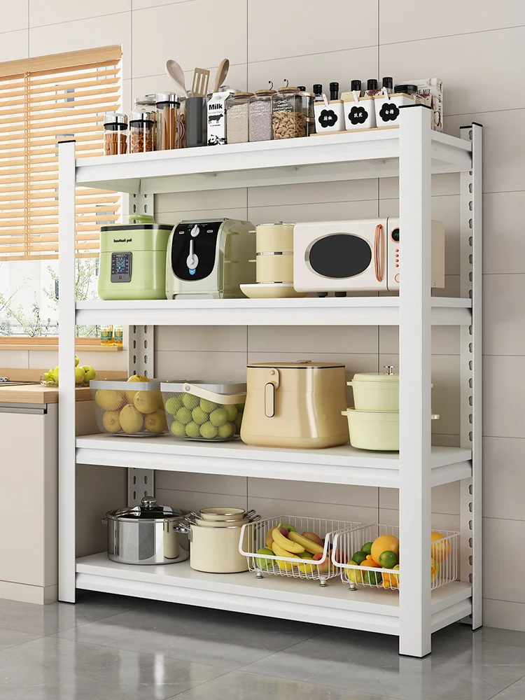 Kitchen storage rack, multi-layer household microwave oven, multifunctional storage rack, pot rack, cabinet