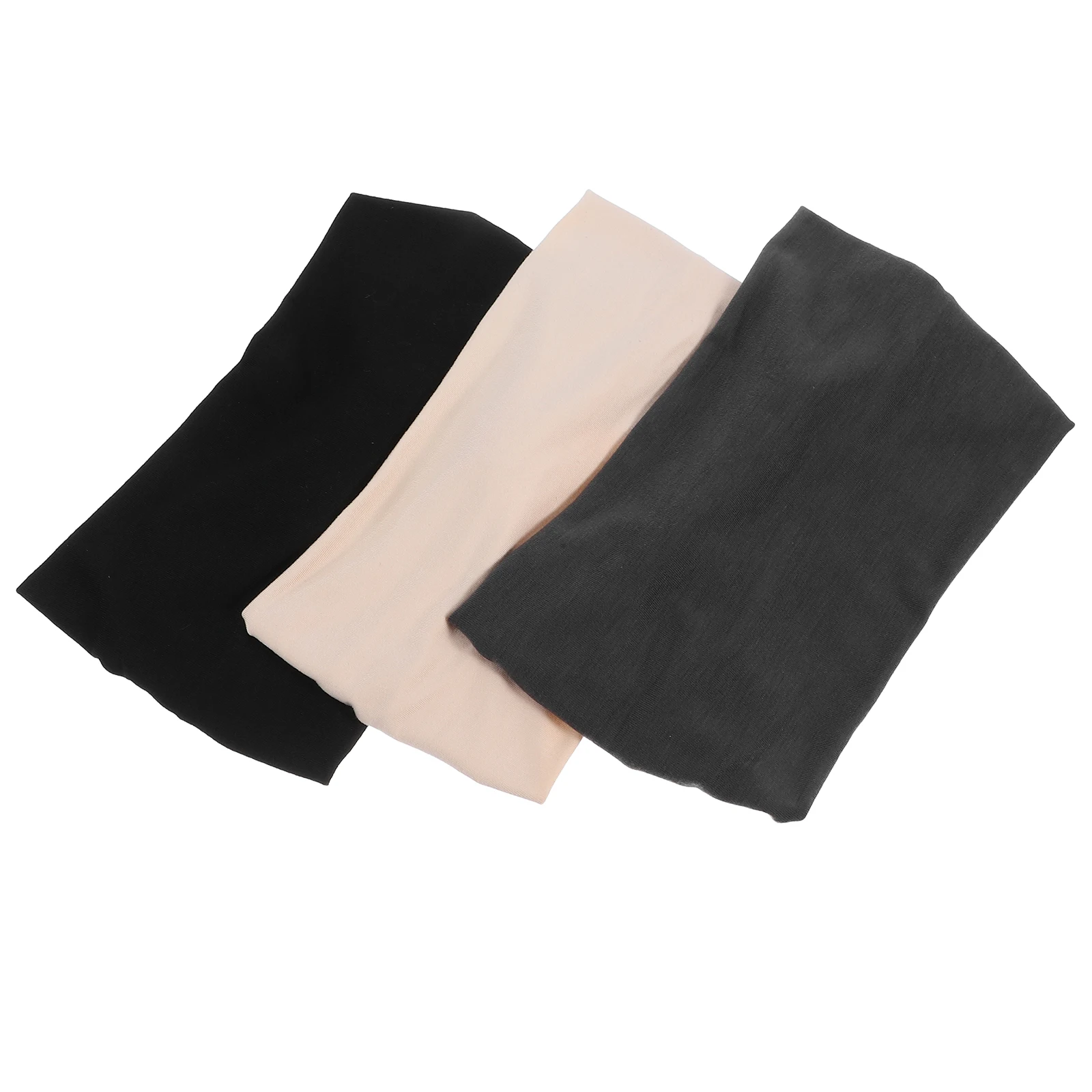 

3 шт. эластичные широкие спортивные повязки на голову для женщин, устойчивые к поту повязки для волос с узлом, модные аксессуары для тренировок, высокие