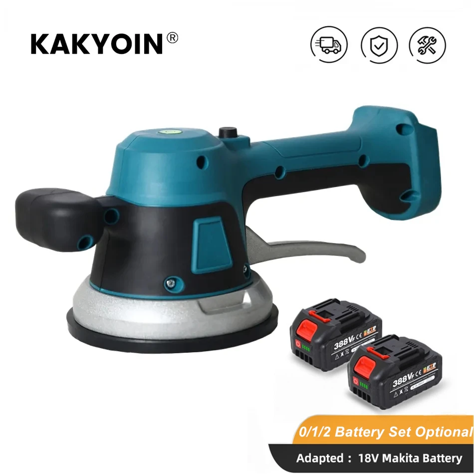 

KAKYOIN Tiles Tiling Machine Vibrator Suction Cup 200KG Strong Adsorption 6 gear Adjustable Protable Automatic Floor Vibrator