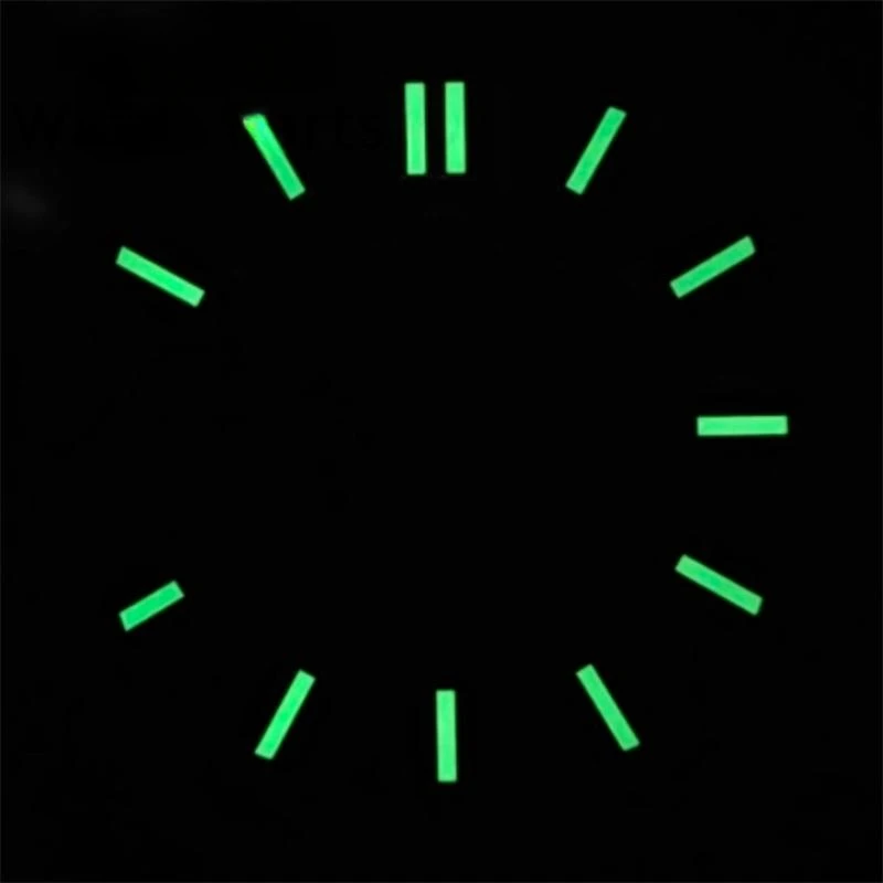 بليجر-ساعة مضيئة للرجال ، قطع غيار ساعة ، C3 أخضر ، تناسب حركة NH38 ،