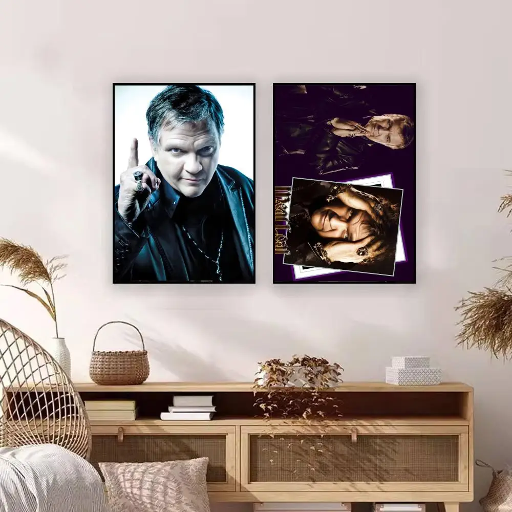 Music M-Meat Loaf Poster Premium Art Wall Decor, Simple Ornament for Living and Leisure Areas