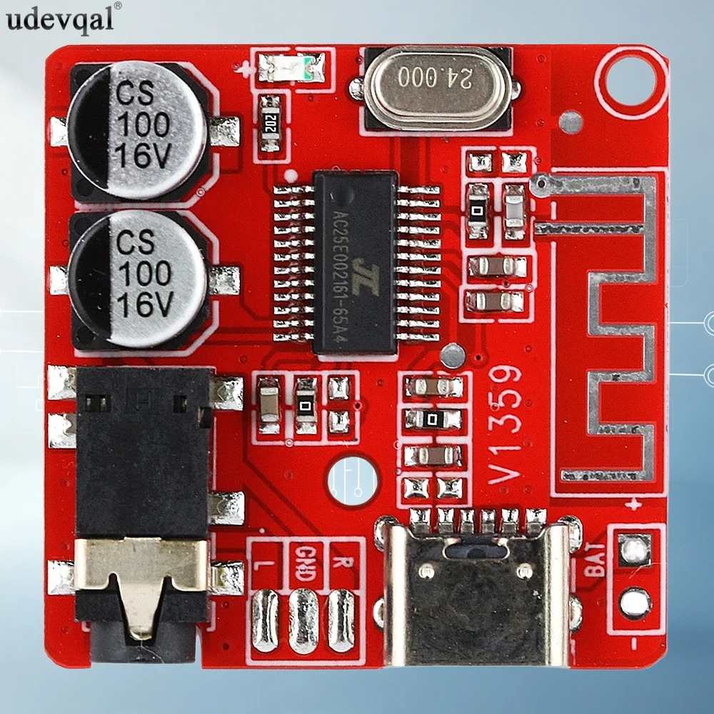 Bluetooth Decoder Board Supports MP3 Lossless Audio with Bluetooth 4.1 TYPE Interface for Car Speaker Power Amplifier Retrofit