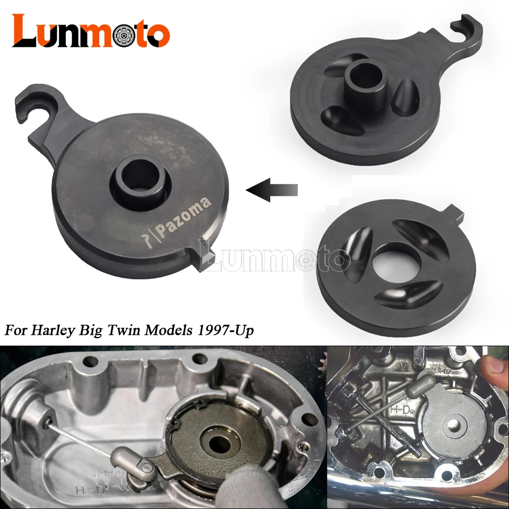 Motorcycle Power Clutch Easy Pull Clutch Kit For Harley Dyna Softail Touring Big Twin Engine Mechanical Clutch Parts 1987-2022