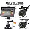 Easy Installation 4.3Inch or Rear View Camera Monitor Screen Reversing Camera for Car Parking Parking System Camera for Vehicle 6