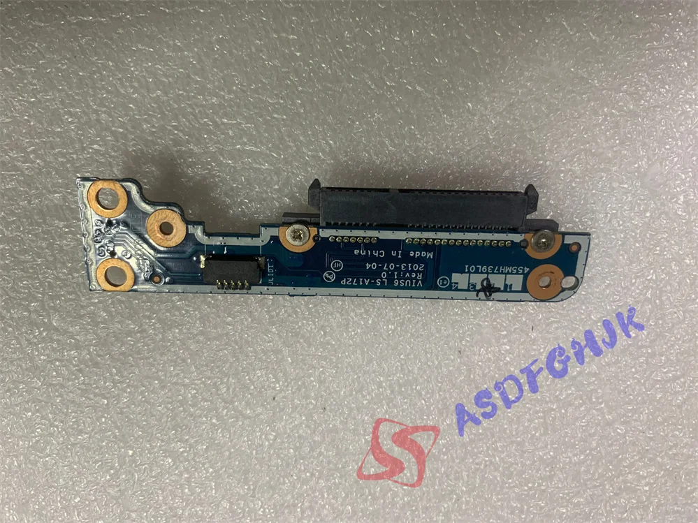 

Used free shipping VIUS6 LS-A172P For Lenovo S5-S531 S5-S540 hard disk adapter board 100% Perfect work