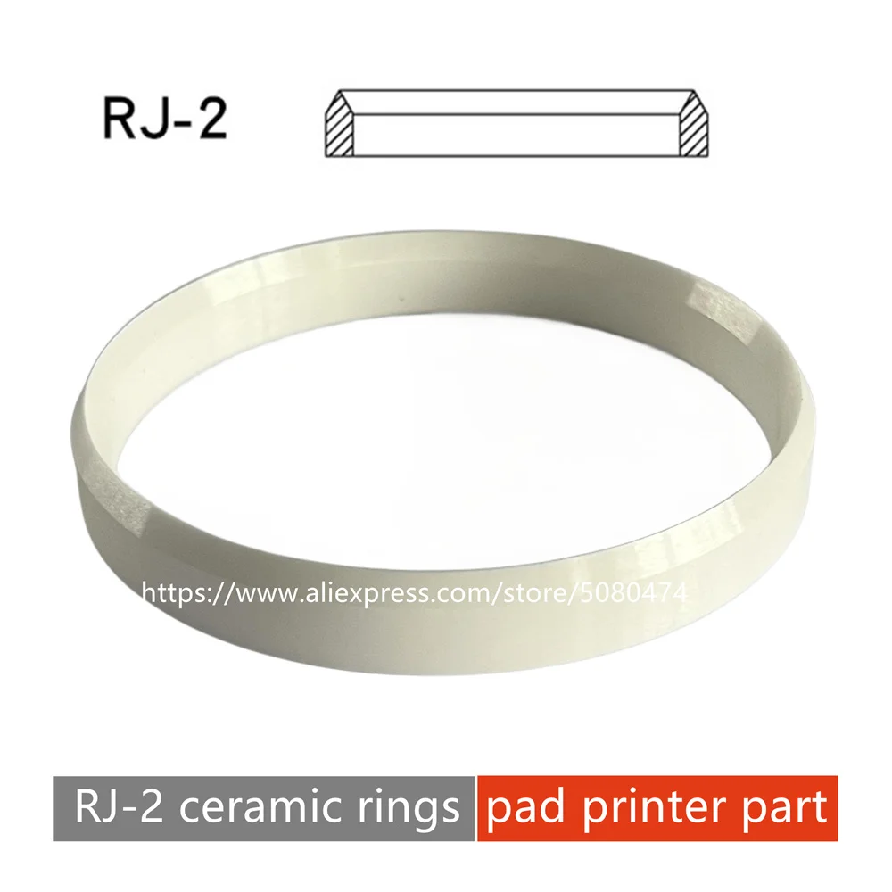 

RJ-2 Pad Printing Machine spare part ink cup Zirconium Porcelain/Ceramic Ring,ODxIDxH mm,Type RJ2,1pcs price