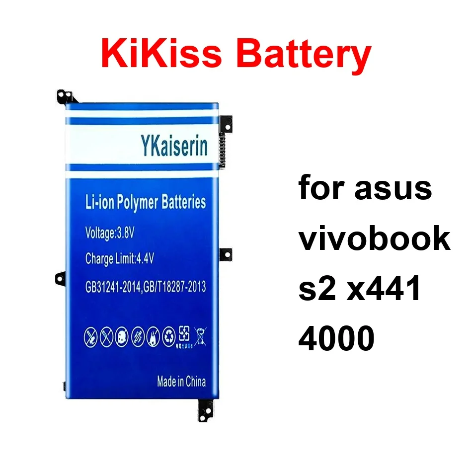 

Аккумулятор для ноутбука премиум-класса, замена C21N1408 A31N1537 B31N1732, 3500-6000 мАч, для Asus Vivobook S2 X441 4000
