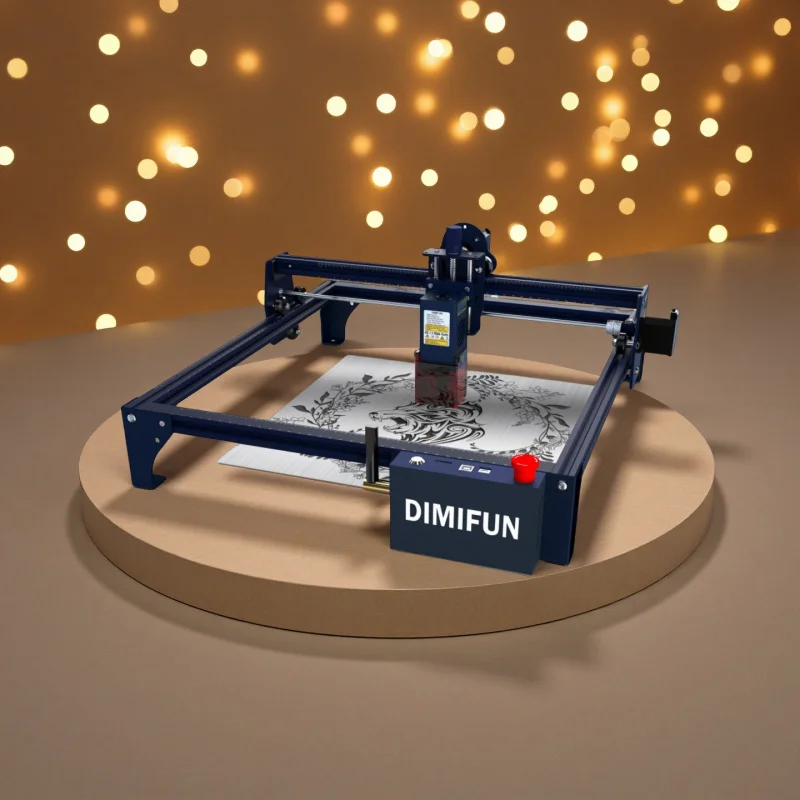 

DM6 Laser Engraving Stainless Steel Acrylic Wood Leather Cardboard Marking Machine Roller