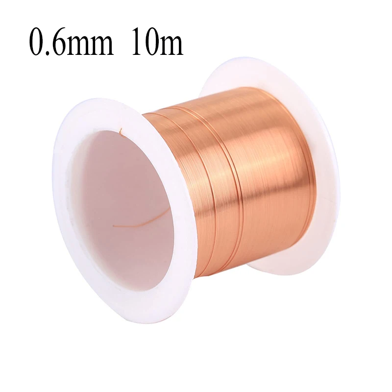 Spulen-Kupferdraht, 0,1 mm, 0,2 mm, 0,3 mm, 0,4 mm, 0,5 mm, 0,6 mm, 0,7 mm, 0,8 mm, 1,20 mm, Kabel, Kupferdraht, Magnetdraht, emaillierter Kupfer-Wickeldraht