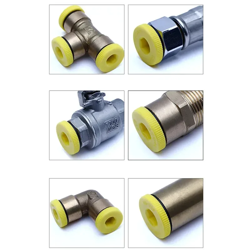 

Plastic Threaded Plug with Sealing O-Ring M10 to M30 Pipe Hole Protector Dust Liquid Proof