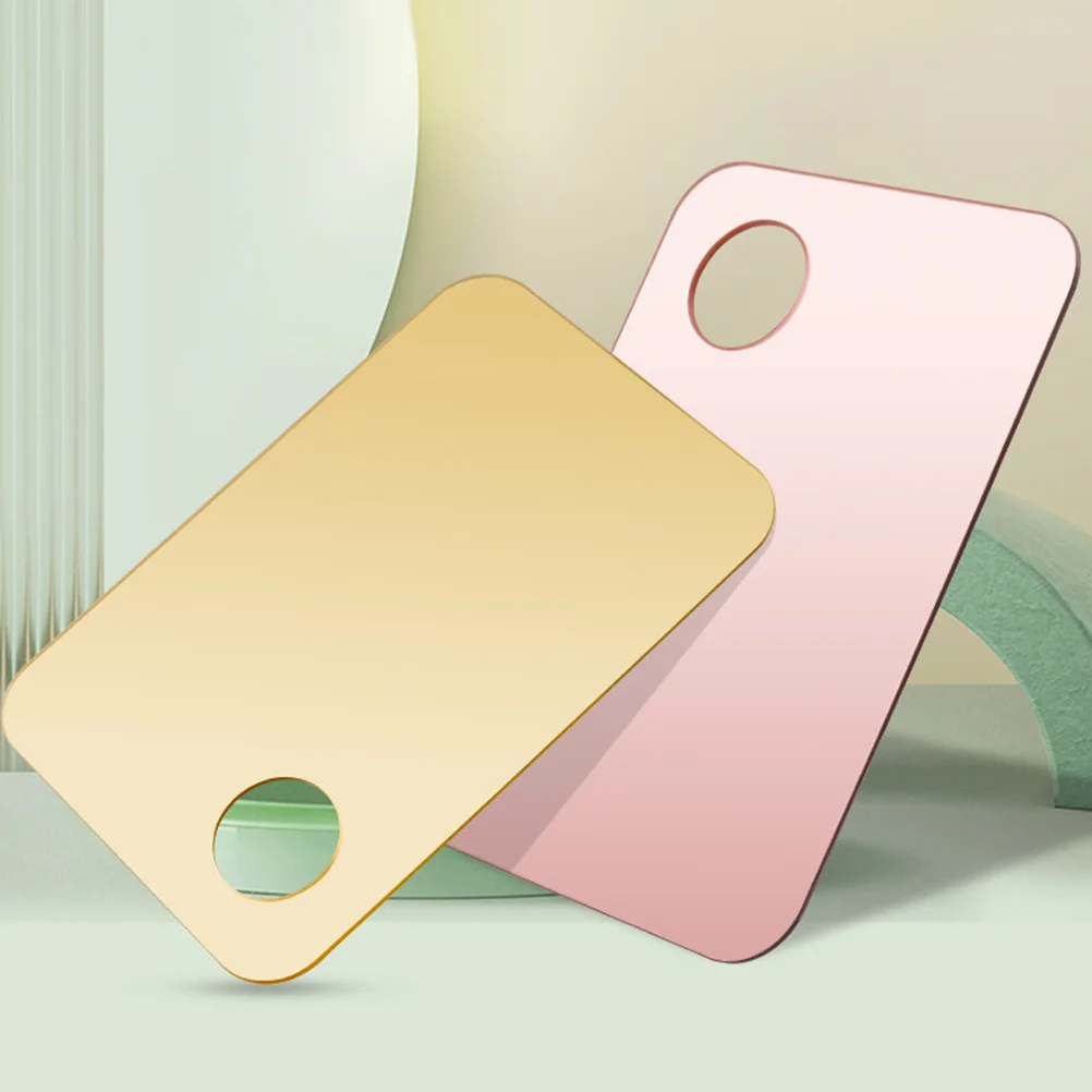 3 set tavolozza per miscelazione trucco con spatole per miscelazione fondotinta strumento per miscelare colori piatto per cosmetici piatto per trucco