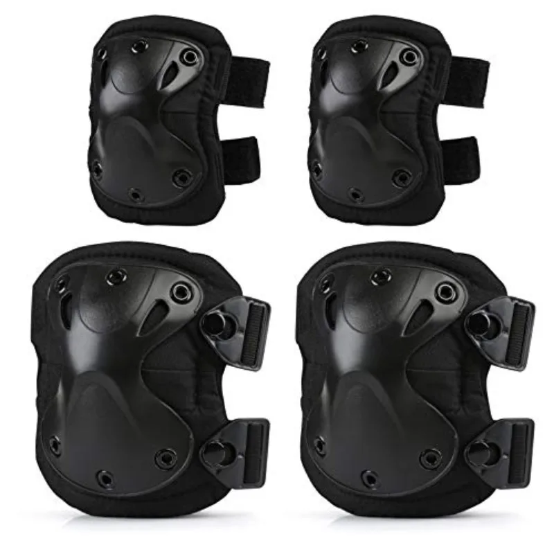 Knee Pad Protector Inflatable Elbow Pad CG Ice Skating Mountain Equestrian - Knee Pad