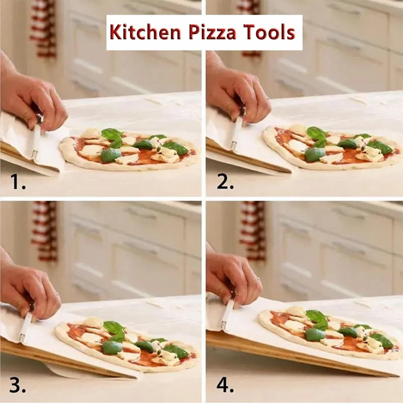 Sliding Pizza Peel - Pala Pizza Scorrevole, The Pizza Peel That Transfers Pizza Perfectly, Non-Stick Pizza Peel Easy To Use