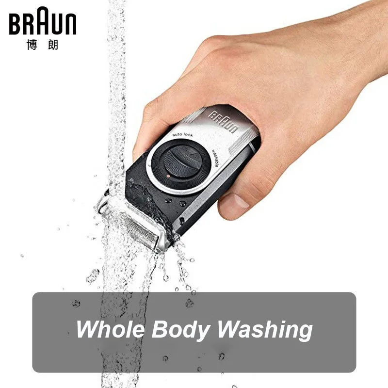 Braun M90 Mini Shaver Portable Electric Shaver Battery Powered Shaving Beard Machine