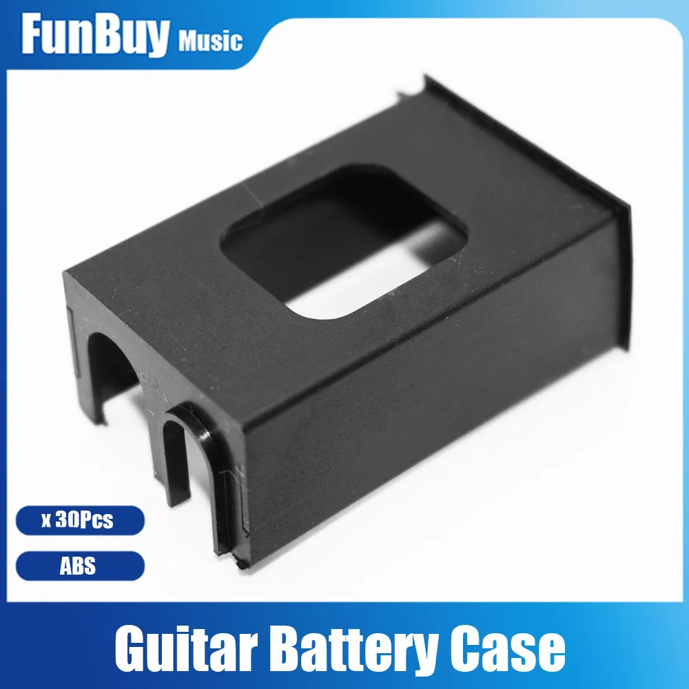 

30 шт., 9 В, гитарный эквалайзер, батарейный отсек, 9 В, активный звукосниматель, чехол для батареи, держатель, детали для акустической гитары