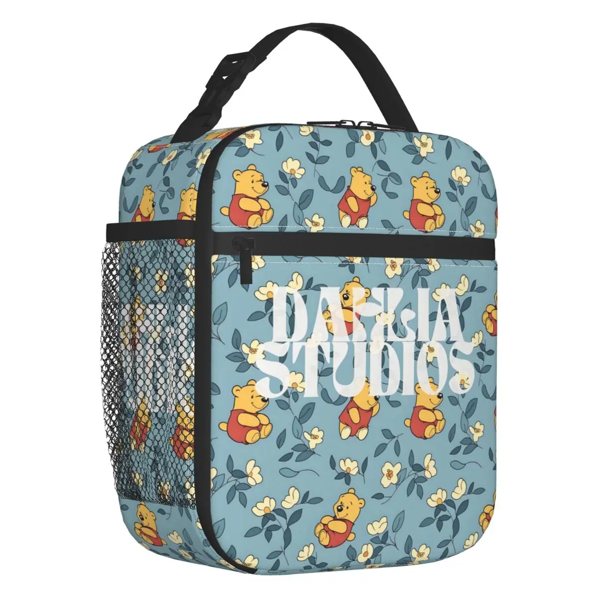 

Winnie Pooh Animal Portable Lunch Box Waterproof Classical Print Animal Cooler Thermal Food Insulated Lunch Bag School Children