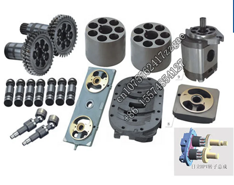 Hydraulic Pump EX100-2/3/5 EX120-2/3/5 Spare Parts Repair Kit