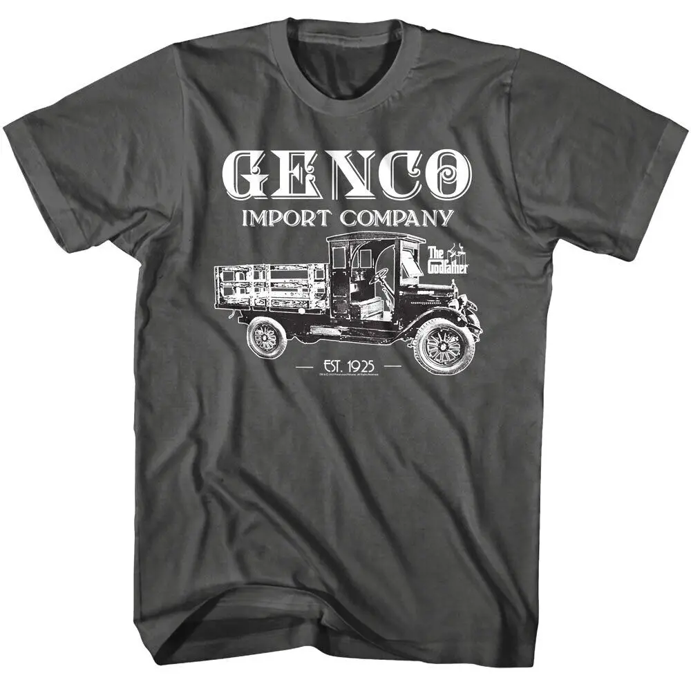 Godfather Genco Import Truck Men'S T Shirt Italian Company Corleone Sicily Italy