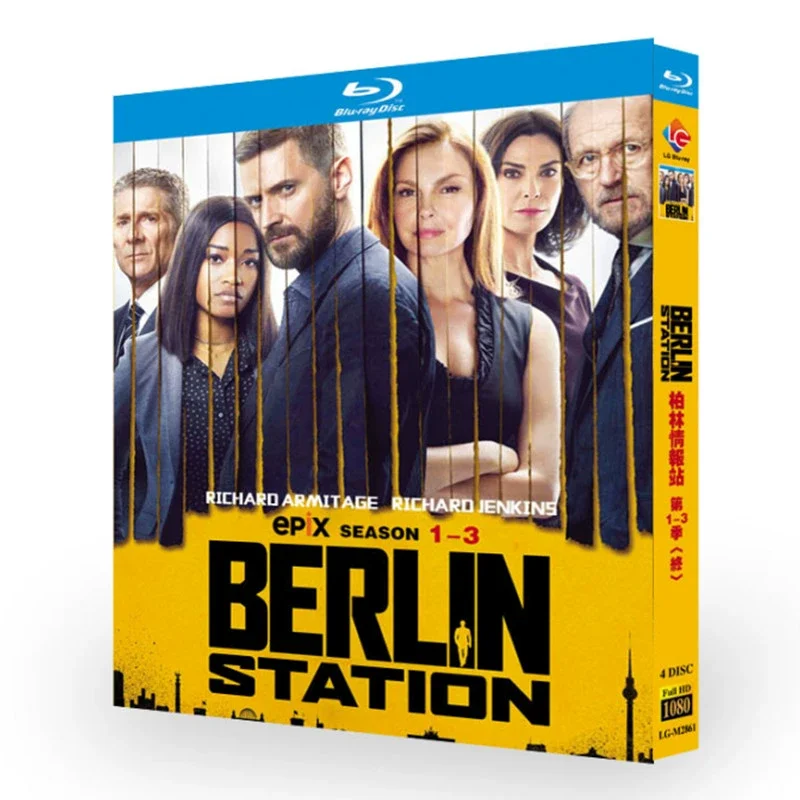 

Berlin Station Season 1-3 Blu-ray Disc