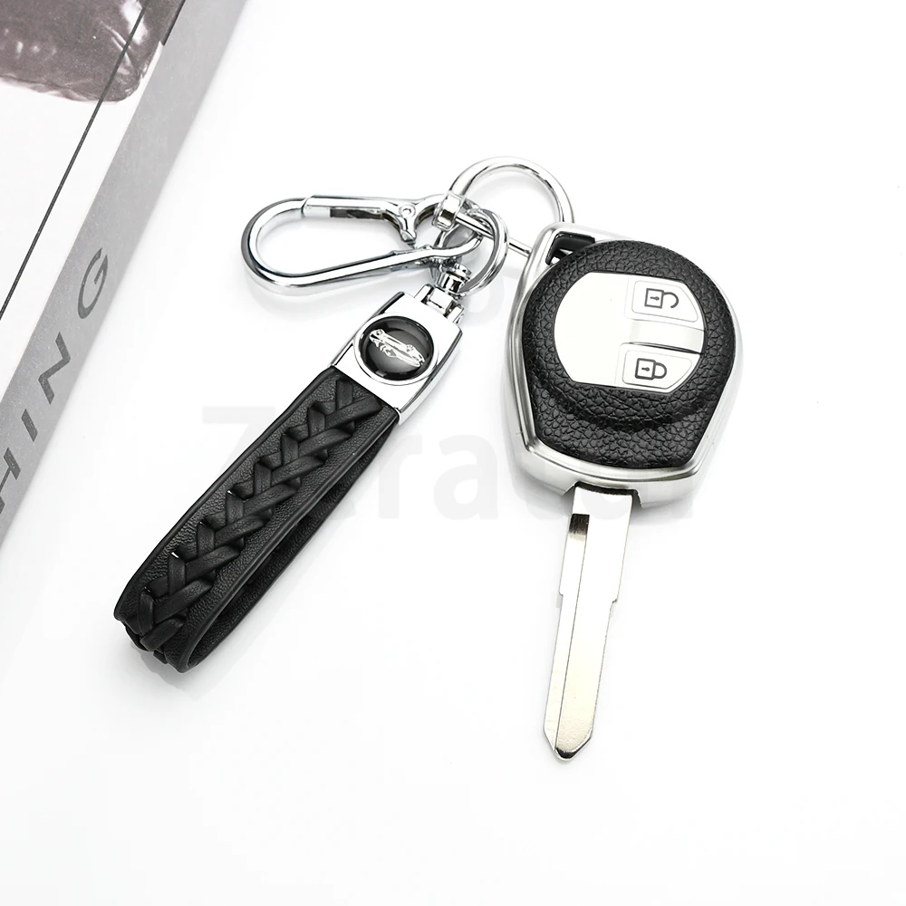 Coque de protection en cuir TPU pour clé de voiture, étui pour clé de voiture, sac pour Suzuki Swift Ignis Vitara Liana Ciaz Baleno, accessoires