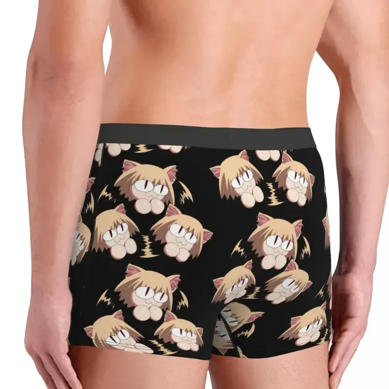 Neco Arc Meme bóxer personalizado para hombre, ropa interior transpirable, calzoncillos, bragas, gato, chica, fresco, Anime