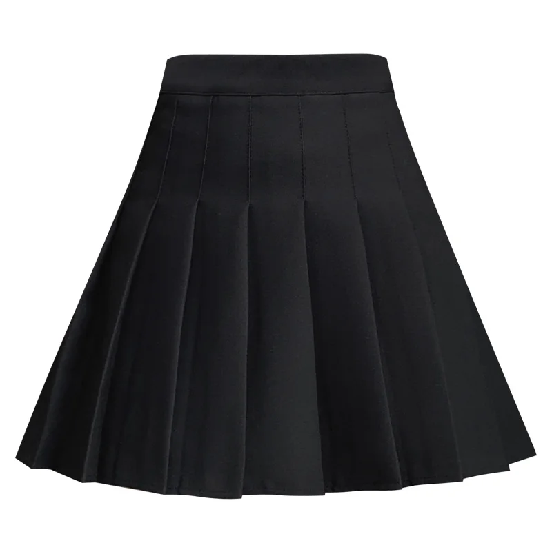 

New Korean Version Women'S Pleated Skirt Youthful And Fashion Versatile For Spring Summer High Waisted And Slimming A-Line Skirt